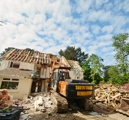 Canford Cliffs Under Construction