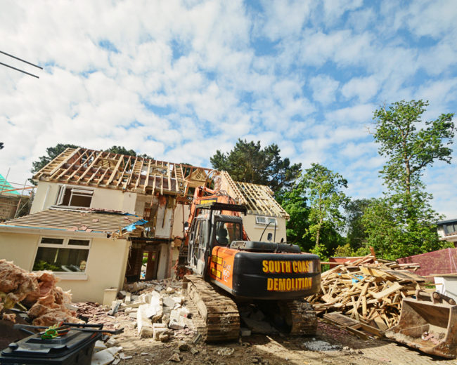 Canford Cliffs Under Construction