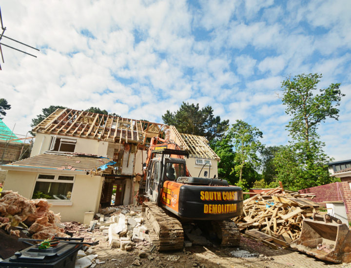 Canford Cliffs Under Construction